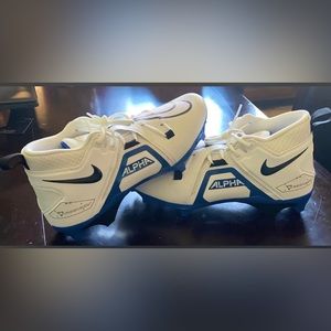 NIKE ALPHA MENACE PRO 3 MID MC FOOTBALL CLEATS SIZE 12 CT6649-101
